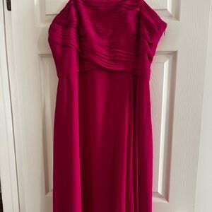 Ralph Lauren Pink Strapless Dress